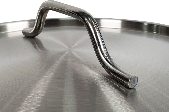 Pro-Kitchen/Kesgi - Casserole 26x9cm - Inox avec 2 poignées et couvercle