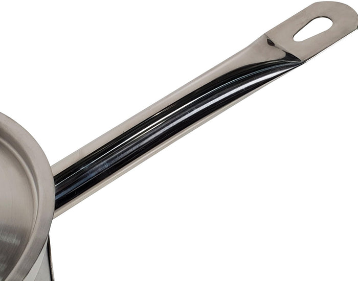 Pro-Kitchen/Kesgi - Casserole 18x11cm - Inox avec longue poignée et couvercle