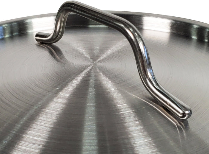 Pro-Kitchen/Kesgi - Casserole 18x11cm - Inox avec longue poignée et couvercle