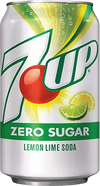 7up - Zero Sugar - Lemon Lime - Cans