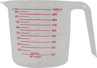 Luciano - Plastic Measuring Cup 1L - 80335 Luciano - Plastic Measuring Cup 1L - 80335