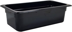 Poly Pan Black - 1/3 x 4 Poly Pan Black - 1/3 x 4