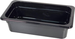 Poly Pan Black - 1/3 x 6 Poly Pan Black - 1/3 x 6