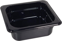 Poly Pan Black - 1/6 x 2.5 Poly Pan Black - 1/6 x 2.5