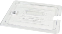 Poly Pan Clear - 1/2 - Cover Notched Poly Pan Clear - 1/2 - Cover Notched