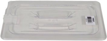 Poly Pan Clear - 1/3 - Cover Notched Poly Pan Clear - 1/3 - Cover Notched