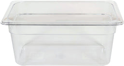 Poly Pan Clear - 1/3 x 8 Poly Pan Clear - 1/3 x 8