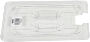 Poly Pan Clear - 1/4 - Cover Notched Poly Pan Clear - 1/4 - Cover Notched