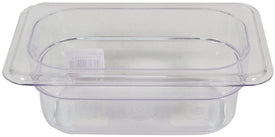 Poly Pan Clear - 1/9 x 2.5 Poly Pan Clear - 1/9 x 2.5