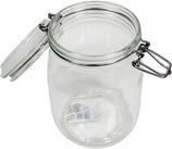 Pougine - 1L Sealed Glass Storage Jar Pougine - 1L Sealed Glass Storage Jar