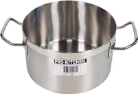 Pro-Kitchen - 24x14cm (6L) Sauce Pot & Lid - SS Pro-Kitchen - 24x14cm (6L) Sauce Pot & Lid - SS