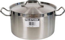 Pro-Kitchen - 28x16cm (9.4L) Sauce Pot & Lid - SS Pro-Kitchen - 28x16cm (9.4L) Sauce Pot & Lid - SS