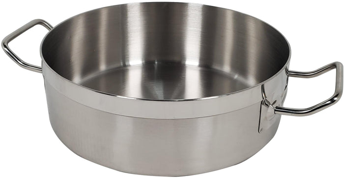 Pro-Kitchen - 28x9.5cm (5.5L) Brazing Pot & Lid - SS