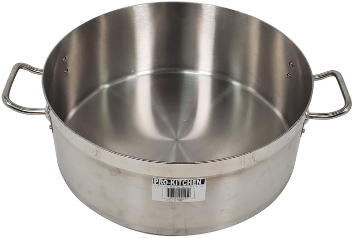 Pro-Kitchen - 45x17cm (25L) Brazing Pot & Lid - SS