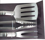 CLR - Pro-Kitchen - BBQ Set (Tongs, Spatula, Carving Fork) CLR - Pro-Kitchen - BBQ Set (Tongs, Spatula, Carving Fork)