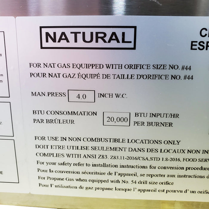 Pro-Kitchen - Charbroiler 80000 BTU 24