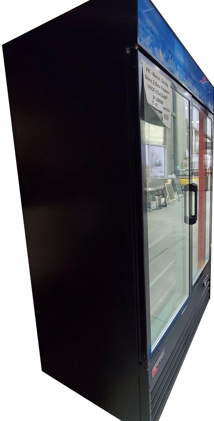 CLR - PK - Merch. Swing Glass 2 Door Freezer - (45CF) 53x32x80