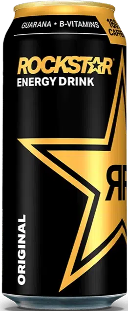 VSO - Rockstar - Energy - Original (Black/Gold) - Cans