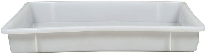 560x375x75mm - Plastic Prep Container - White