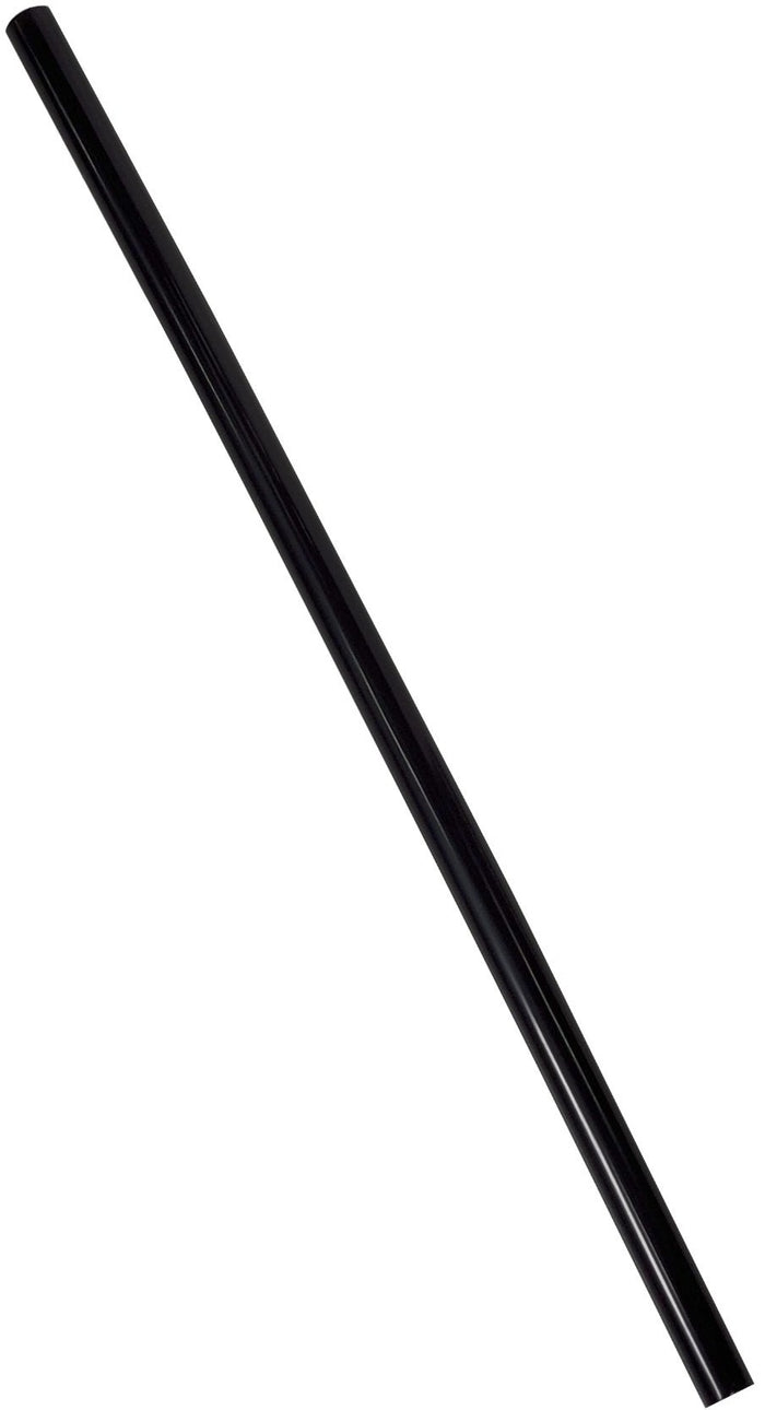 Value+ - 8'' White Plastic Straws - JUMBO - 8mm