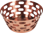 Round Bread Basket Hammer SS (Copper Plated) No.3, 20cm Round Bread Basket Hammer SS (Copper Plated) No.3, 20cm