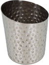 PK-82674 - French Fry Cup - SS - Cross Cut - Hammered Finish