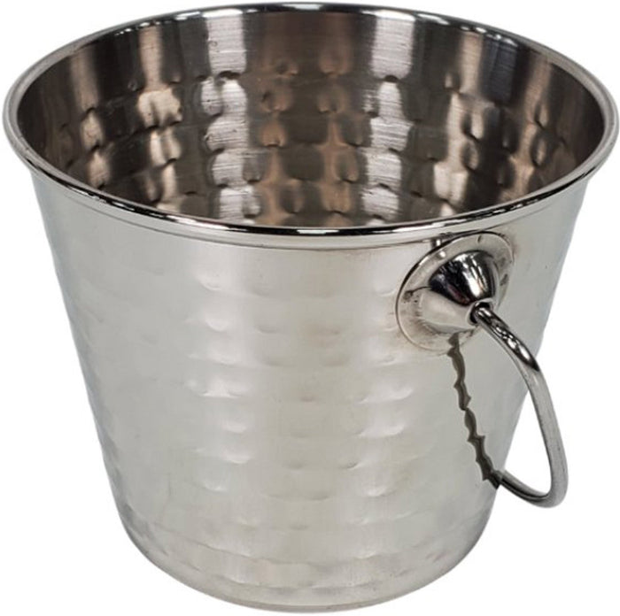 PK-82347C - 15oz Mini Pail - SS - Hammered Finish