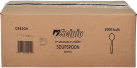 CLR - Scipio - Soup Spoon - Medium - White - C9320H CLR - Scipio - Soup Spoon - Medium - White - C9320H