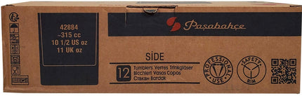 Pasabahce - 10.5oz Side-Heavy Sham Old-Fashioned Glass - PG42884 Pasabahce - 10.5oz Side-Heavy Sham Old-Fashioned Glass - PG42884