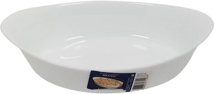 CLR - Smart Cuisine - Oval Dish 17oz - P0887 CLR - Smart Cuisine - Oval Dish 17oz - P0887