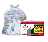 Spartano - Garbage Bags - Strong - Clear - 35 Spartano - Garbage Bags - Strong - Clear - 35