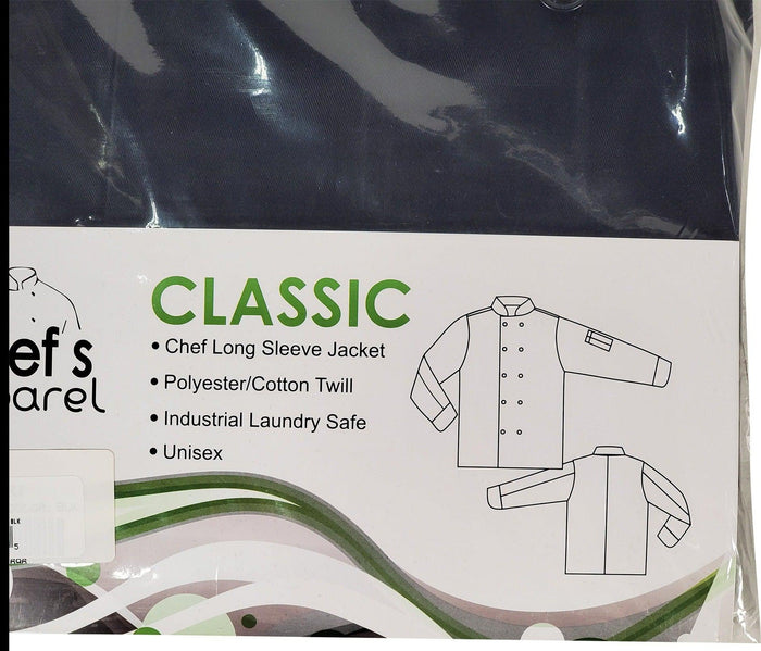 Spirito - Black Chef Jacket Black - XS - CI22139