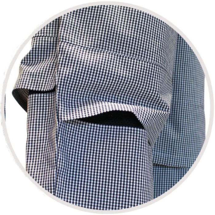 Spirito - Chef Pant W/ Vent Classic Fit B/W - XS - BG21906