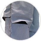 Spirito - Chef Pant W/ Vent Classic Fit XS-XL - Black/White - BG21906 Spirito - Chef Pant W/ Vent Classic Fit XS-XL - Black/White - BG21906