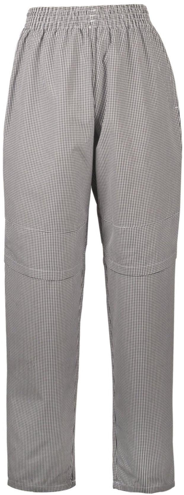 Spirito - Chef Pant W/ Vent Classic Fit B/W - XS - BG21906