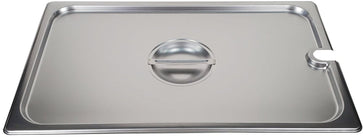 Steam Pan - SS 25GA - 1/1 - Cover Notched Steam Pan - SS 25GA - 1/1 - Cover Notched