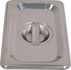 Steam Pan - SS 25GA - 1/9 - Cover Solid Steam Pan - SS 25GA - 1/9 - Cover Solid