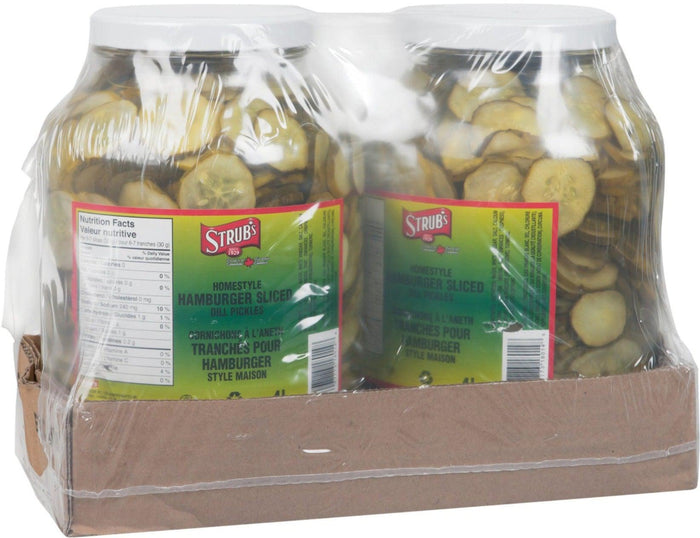 VSO - Strubs - Dill Pickles - Sliced - for Hamburger