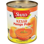 Swad - Kesar - Mango Pulp - with Sugar
