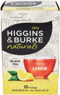CLR - Higgins & Burke - Tea Bags - Lemon Tea CLR - Higgins & Burke - Tea Bags - Lemon Tea