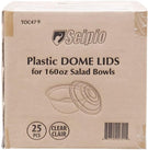 Value+ - Clear Dome Lid for 160oz Salad Bowls - L-SRZ160 Value+ - Clear Dome Lid for 160oz Salad Bowls - L-SRZ160