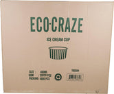 CLR - Eco Craze - 400ml Ice Cream Paper Cups CLR - Eco Craze - 400ml Ice Cream Paper Cups