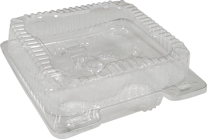 Value+ - 6oz Clear Hinged Deli Container - PET - BD06