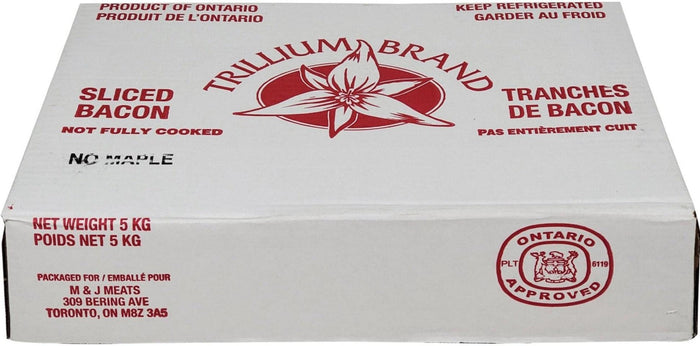 Frozen - Trillium - Raw Sliced Bacon