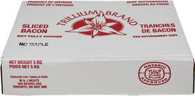 Frozen - Trillium - Raw Sliced Bacon Frozen - Trillium - Raw Sliced Bacon