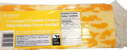 Agropur - Marble Cheese Block 2.27Kg (6240)