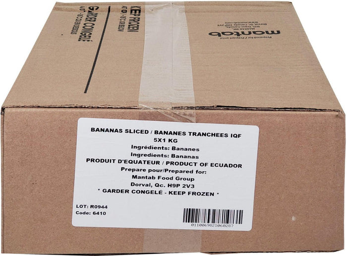Below Zero - IQF Sliced Bananas - 6410