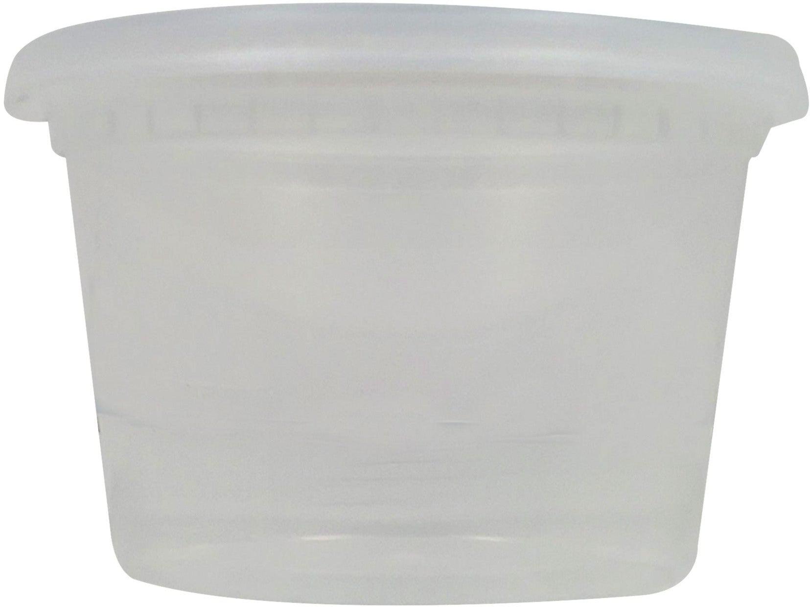 BULK Lightweight Clear Plastic Round Deli Container with Lids 16oz –  OnlyOneStopShop