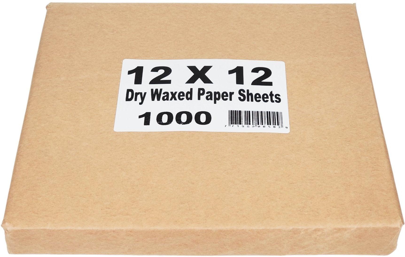 Dry Wax Paper Sheets - 14x14