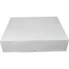 EB - White Cake Boxes - Full Slab 2pc EB - White Cake Boxes - Full Slab 2pc